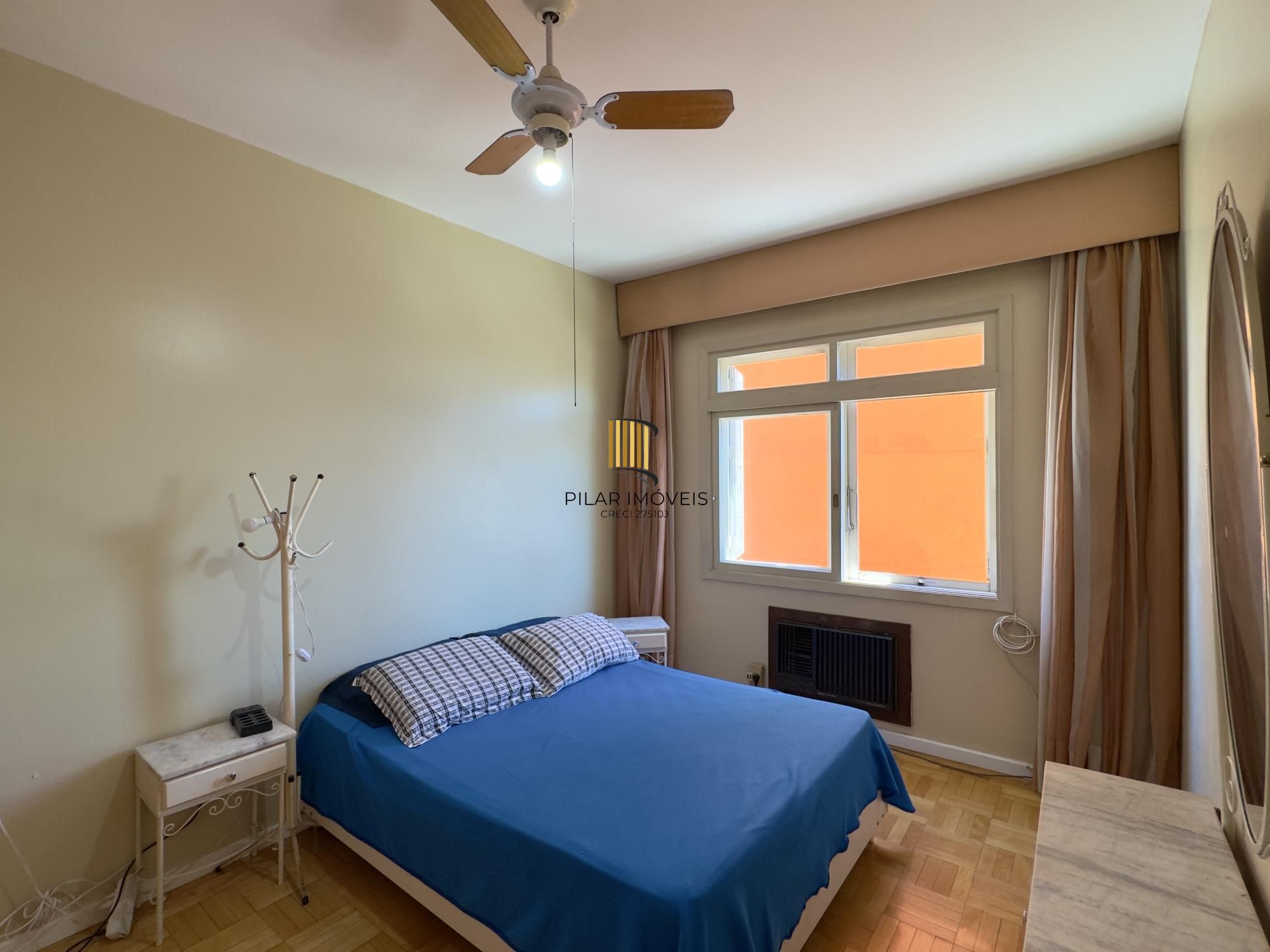 Apartamento 1 dormitório amplo, em andar alto com vista, no Centro Histórico