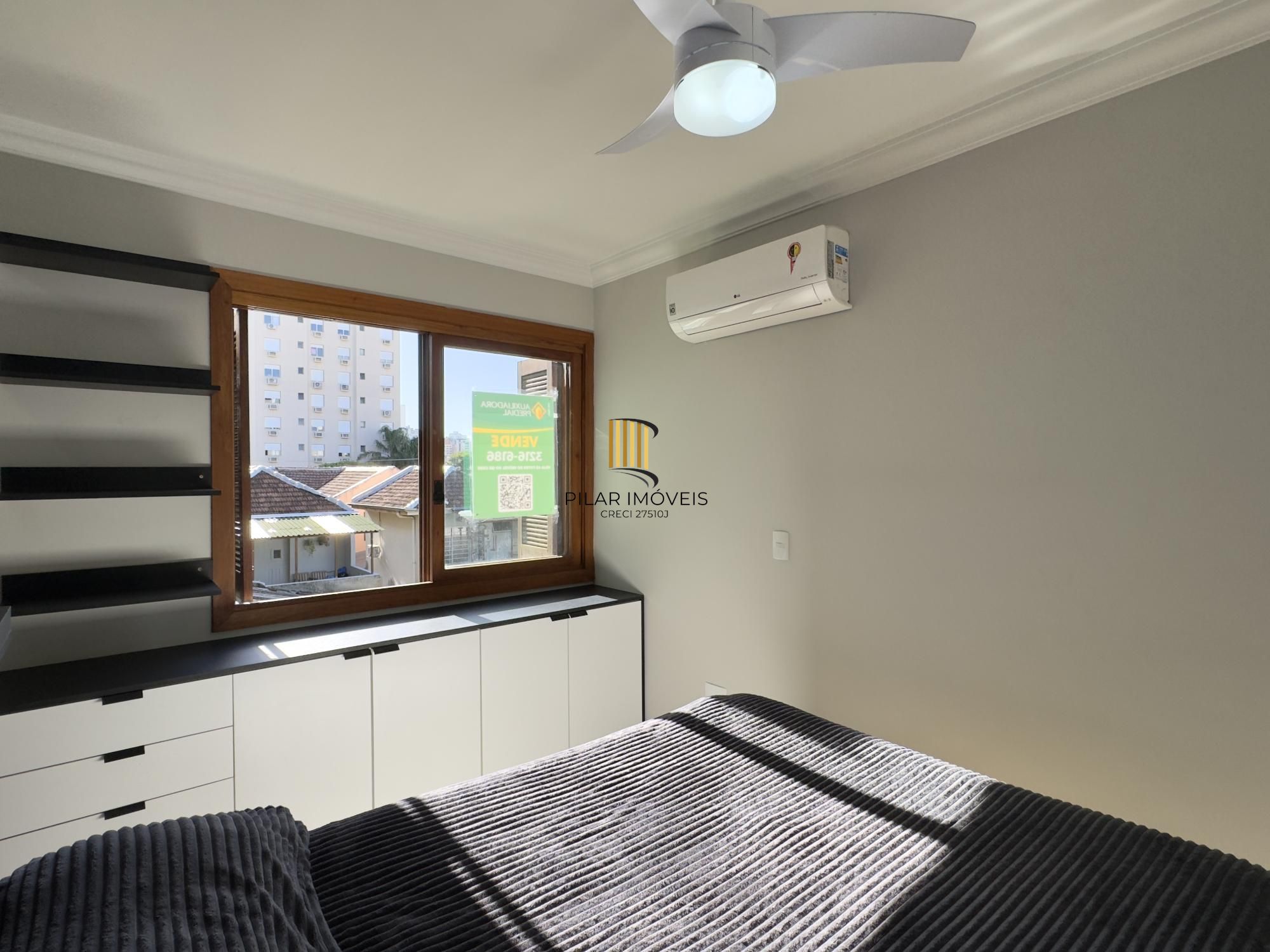 APARTAMENTO 1 DORMITÓRIO COM VAGA DE GARAGEM NO BAIRRO SANTANA