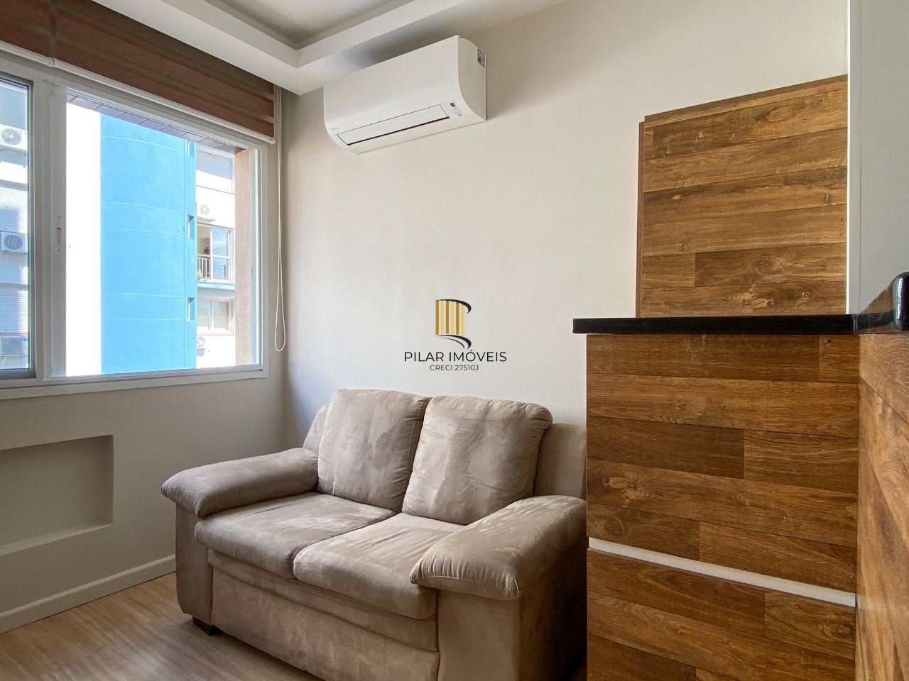 Apartamento completamente mobiliado em prédio com infra no Centro Histórico