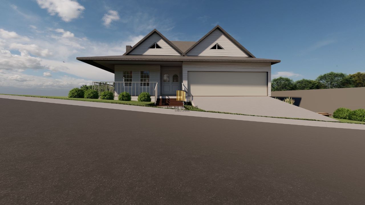 Casa em construção - sistema Steel Frame - Alphaville Porto Alegre