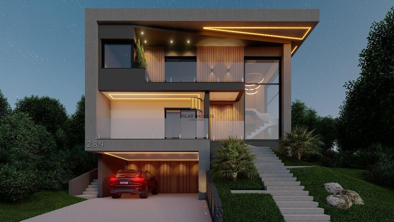 Casa em condomínio no Alphaville com 4 suítes e área gourmet