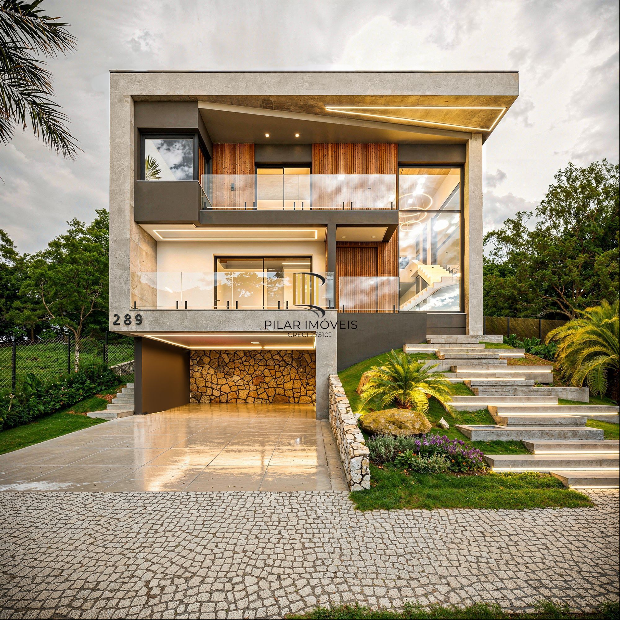 Casa em condomínio no Alphaville com 4 suítes e área gourmet