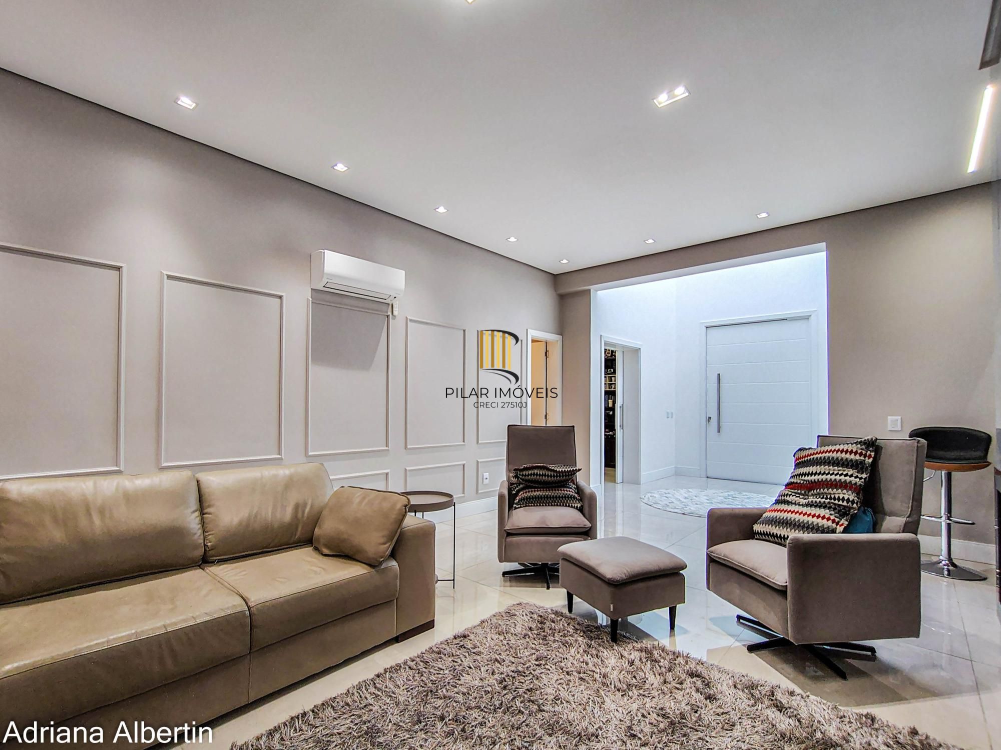 Casa térrea à venda no Alphaville Porto Alegre | 3 suítes | Ambientes integrados