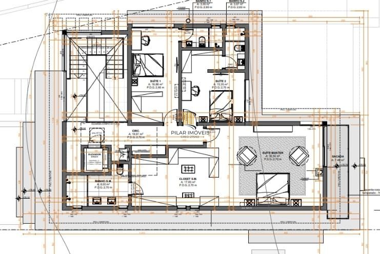 Xasa com 400m² - 3 suites - Alphaville Porto Alegre