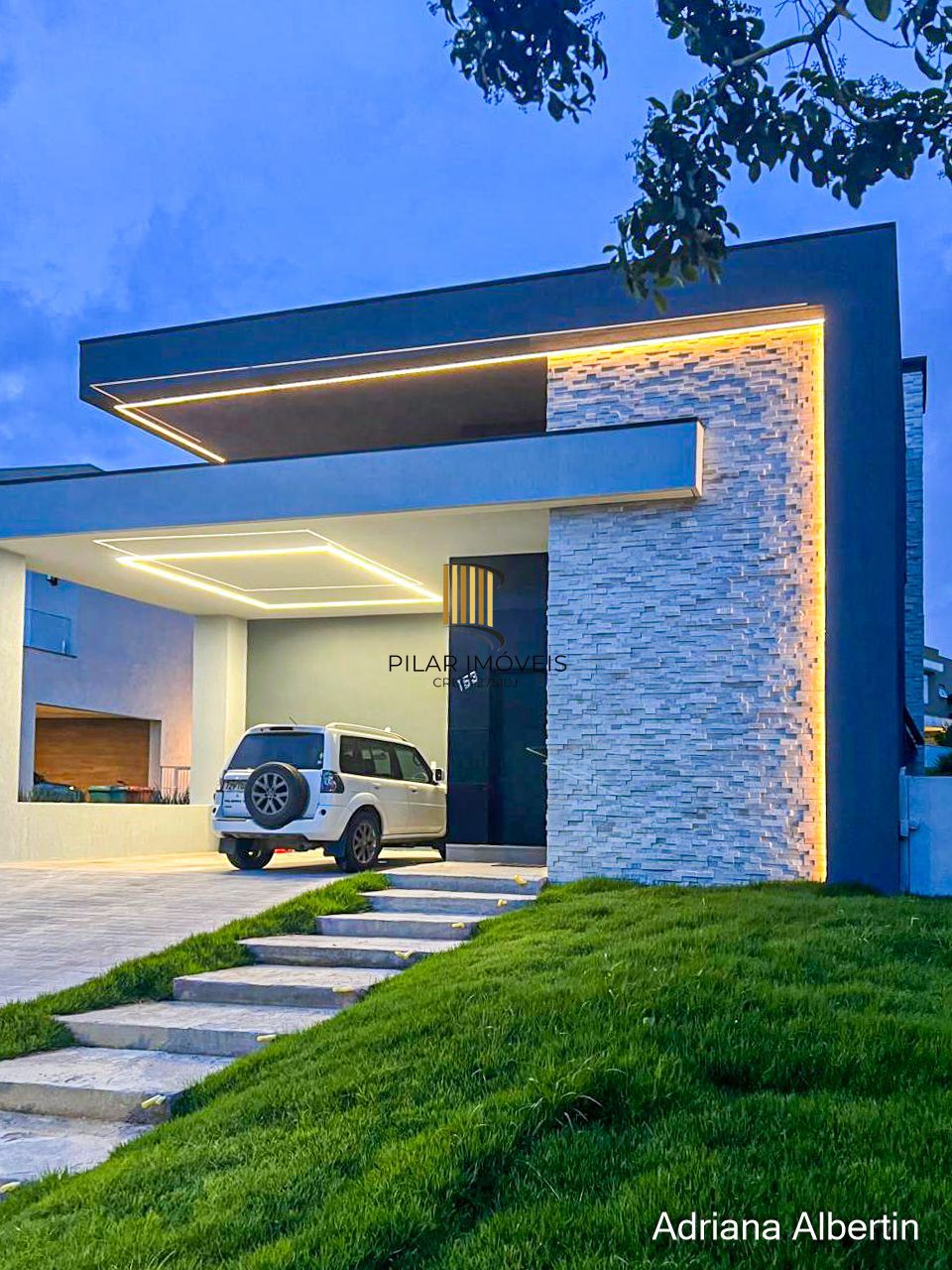 Casa 4 suites AlpahaVille PoA - Pilar Imóveis