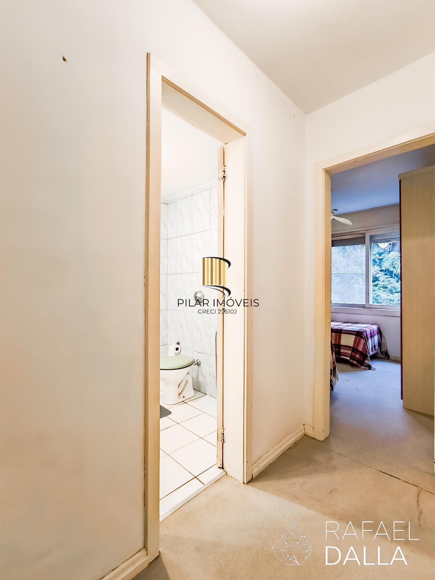 Apartamento 2 dormitórios com vista para o Museu, na Luiz Afonso, Cidade Baixa