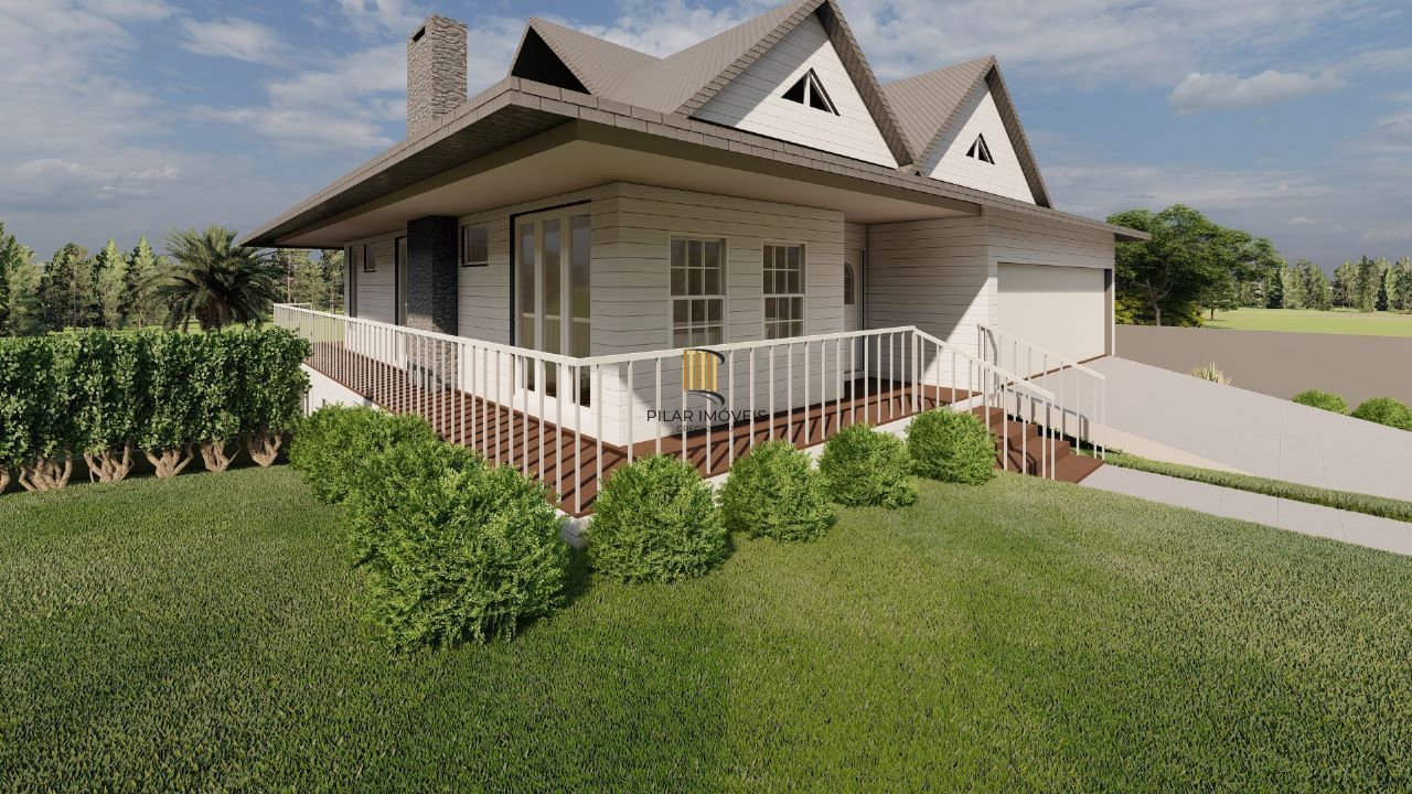 Casa em construção - sistema Steel Frame - Alphaville Porto Alegre