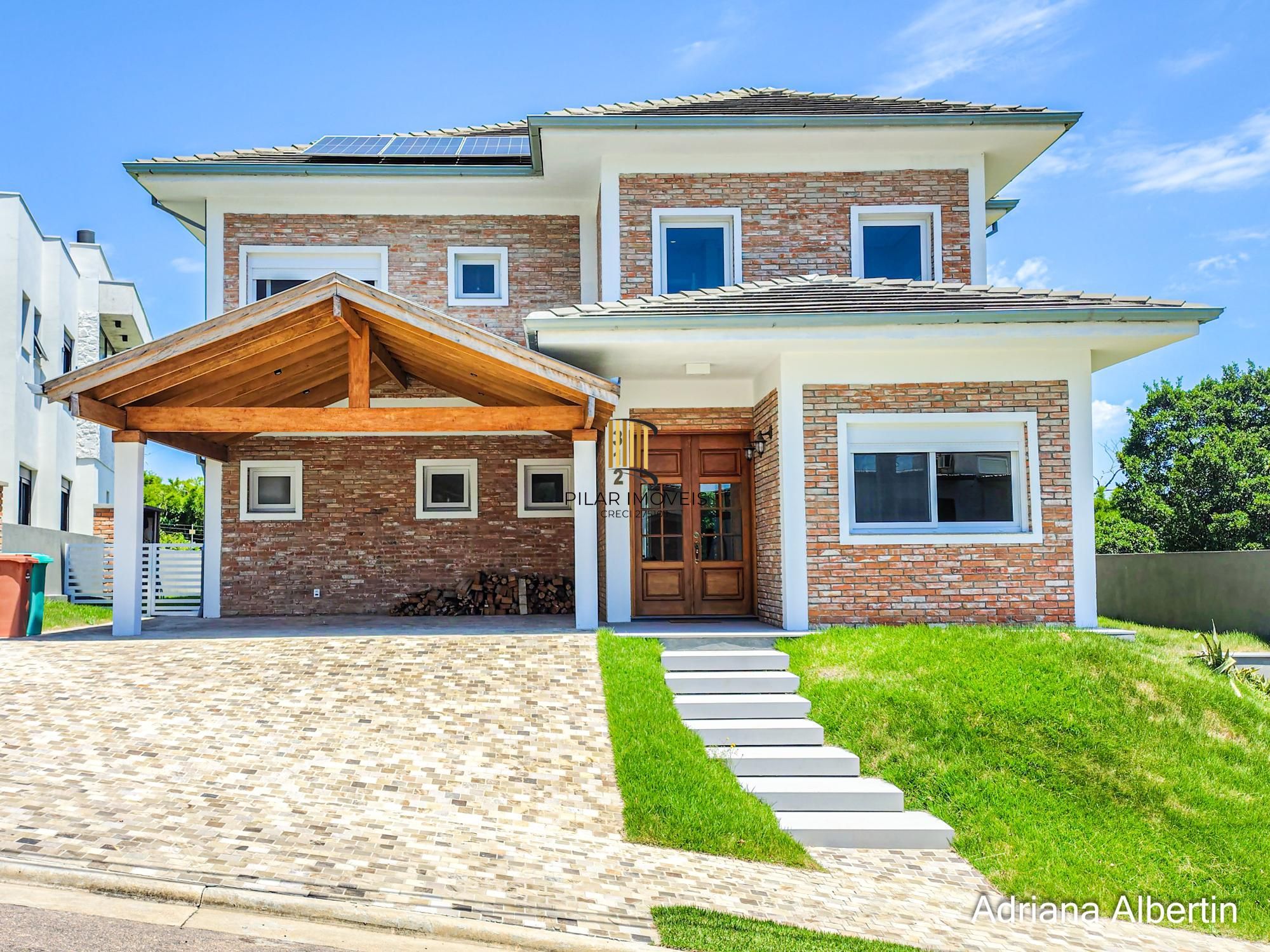 Casa em condomínio Alphaville com 4 suítes e área verde nos fundos - Pilar Imóveis