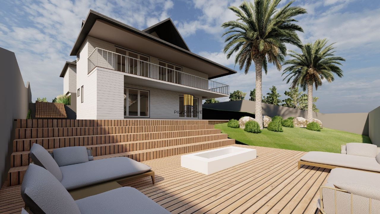 Casa em construção - sistema Steel Frame - Alphaville Porto Alegre