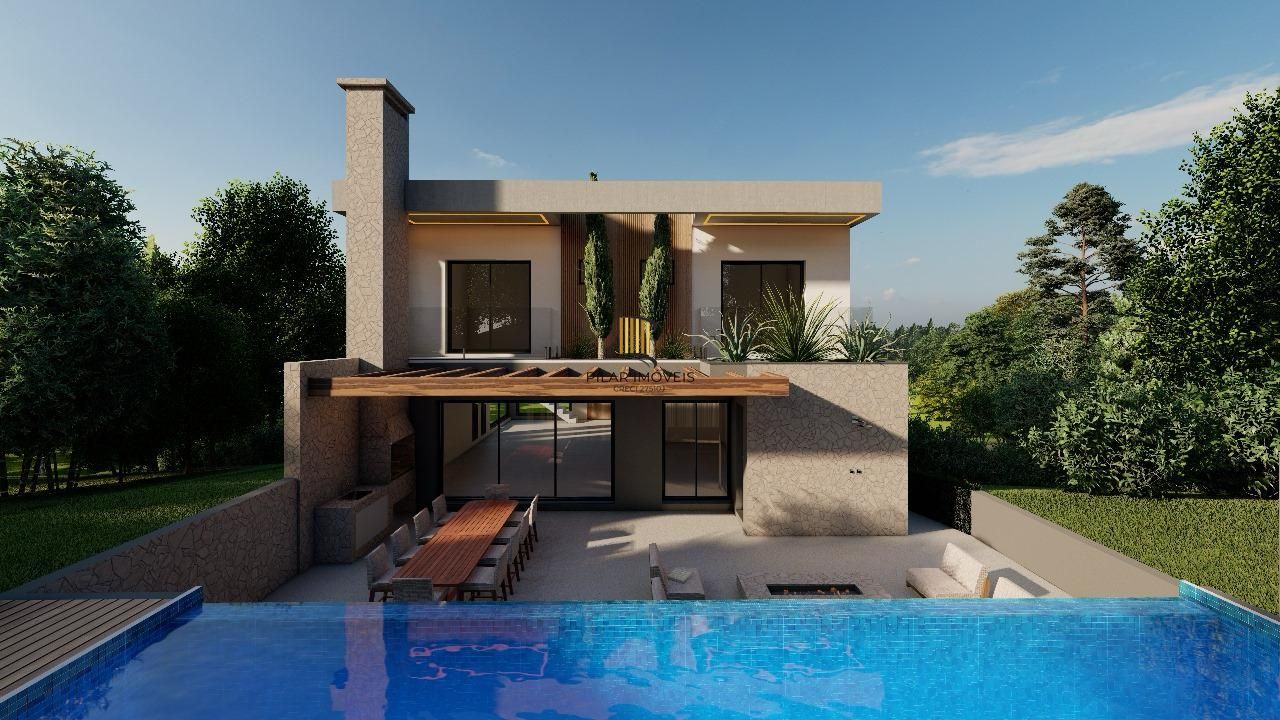 Casa em condomínio no Alphaville com 4 suítes e área gourmet