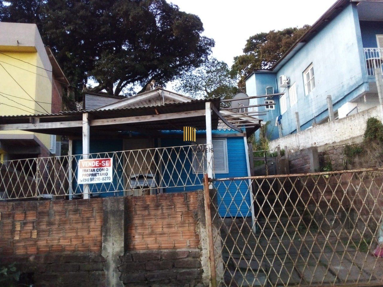TERRENO COM CASA 2 DORMITORIOS, NO BAIRRO VILA NOVA, EM PORTO ALEGRE, RS