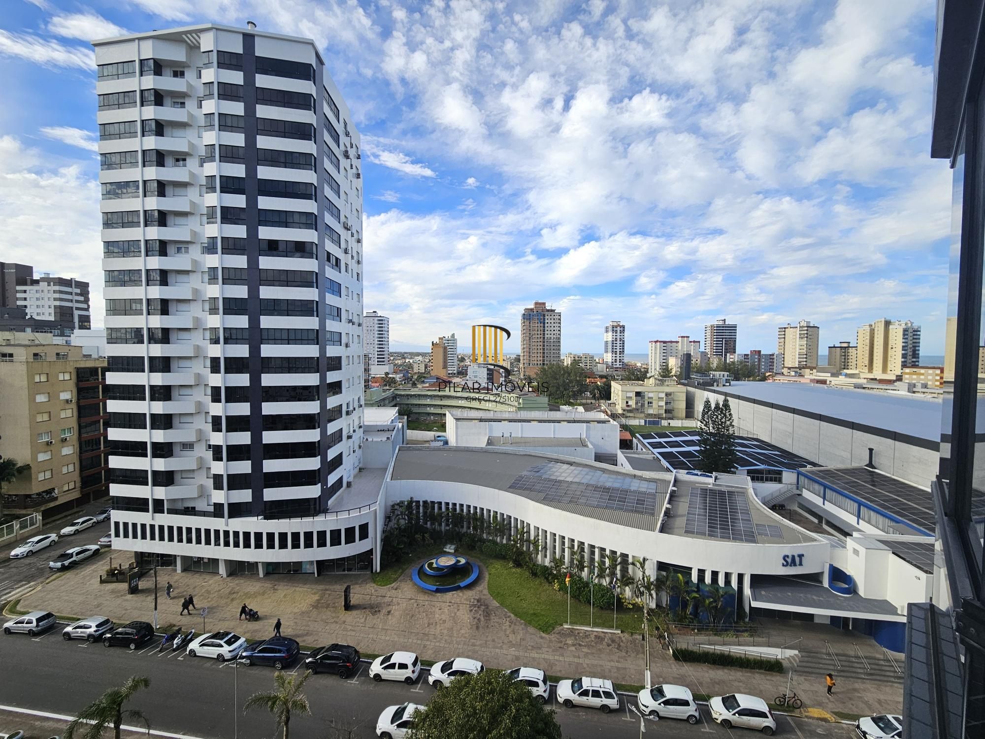 Apto 3d, 2wc e 1vaga com linda vista do mar e lagoa -Tramandai RS