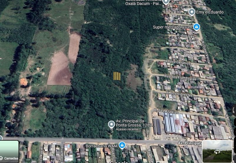 Terreno no Bairro Ponta Grossa com 17 Hectares