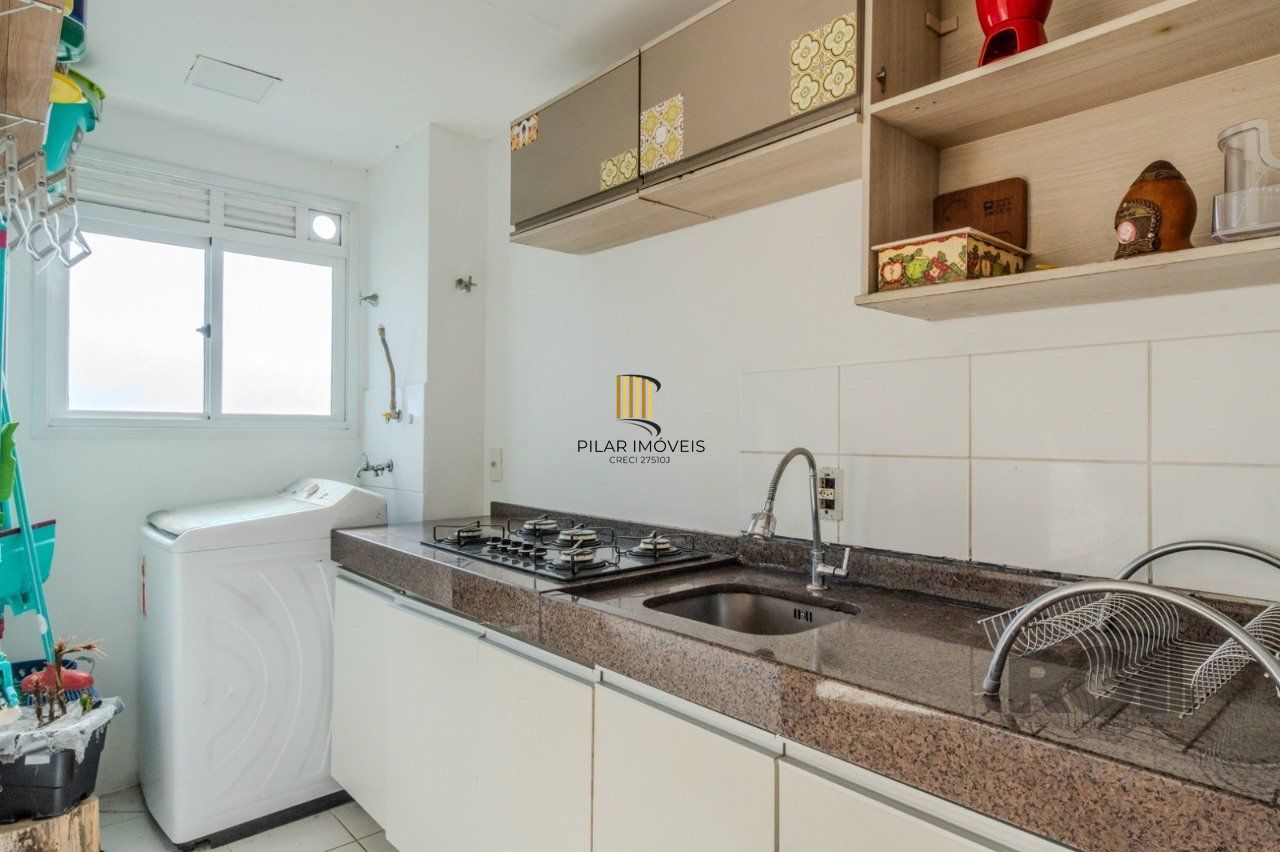Apartamento para Venda - 61,51m², 3 dormitórios, Cristal