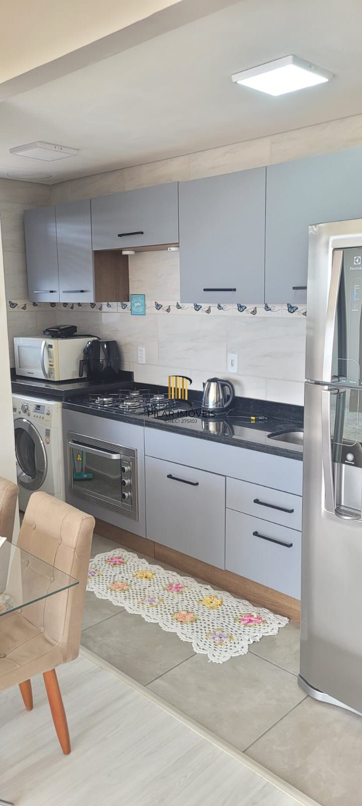 Apartamento com 02 quartos, 01 banheiro, 01 vaga no Bairro Alto Petrópolis.