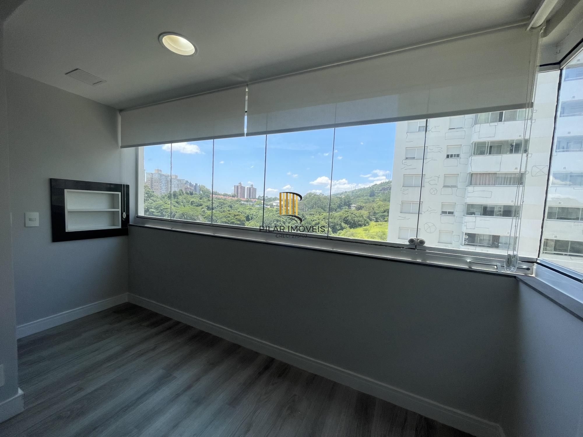 Impecável apartamento semimobiliado, 2 dormitórios, 2 banheiros e 1 vaga coberta
