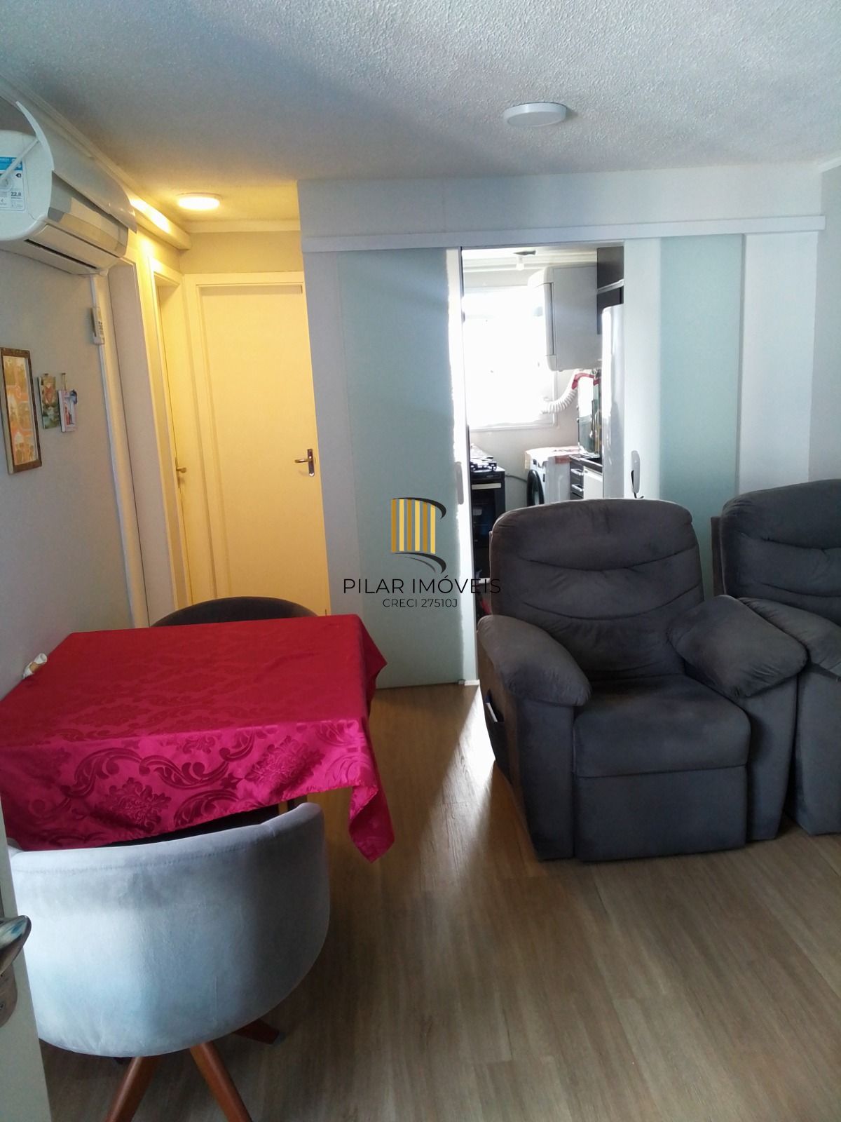 Apartamento para Venda - 45.81m², 2 dormitórios, 1 vaga, Lomba do Pinheiro