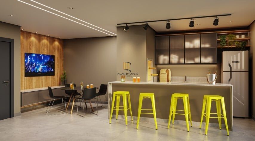 Apartamento 01 dormitório, 01 vaga no Bairro São João em Porto Alegre