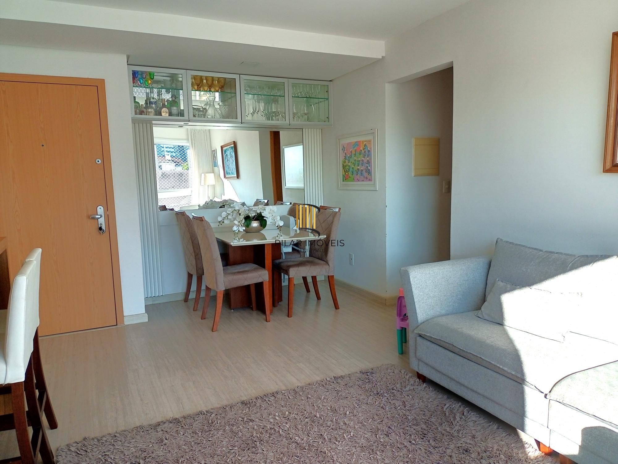 Apartamento 2 Dormitórios (1 Suíte), 64m², Churrasqueira, Vaga Coberta