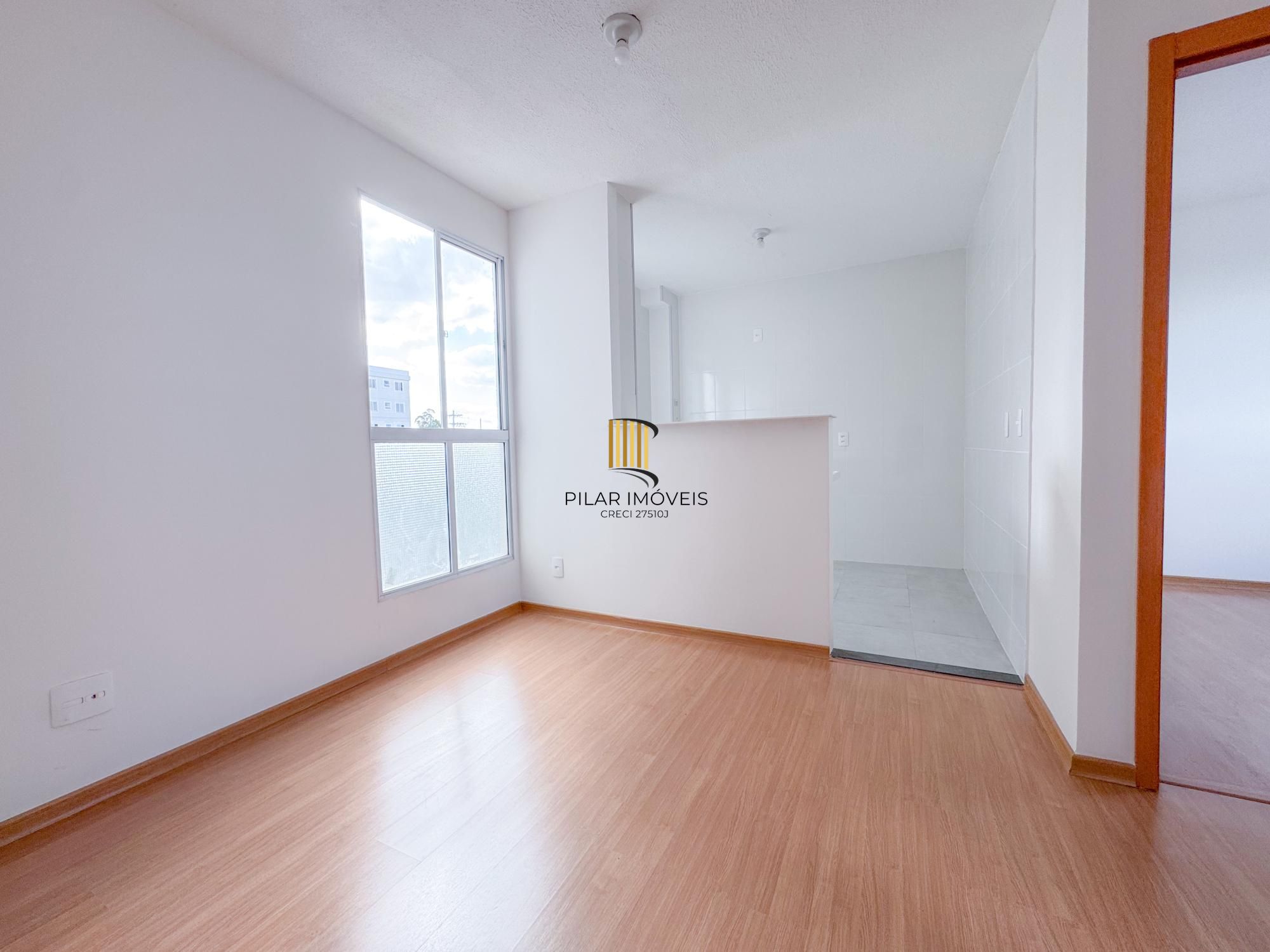 Apartamento com 02 quartos e 01 vaga escriturada, no Morro Santana