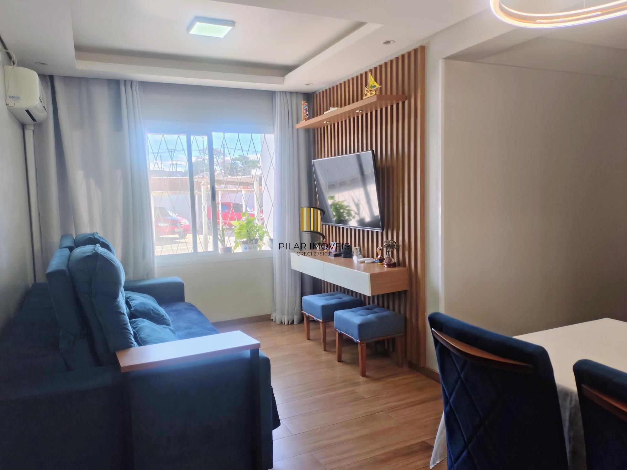 Apartamento térreo com 62m², 2 quartos, vaga coberta, Cavalhada, Porto Alegre/RS - Pilar Imóveis