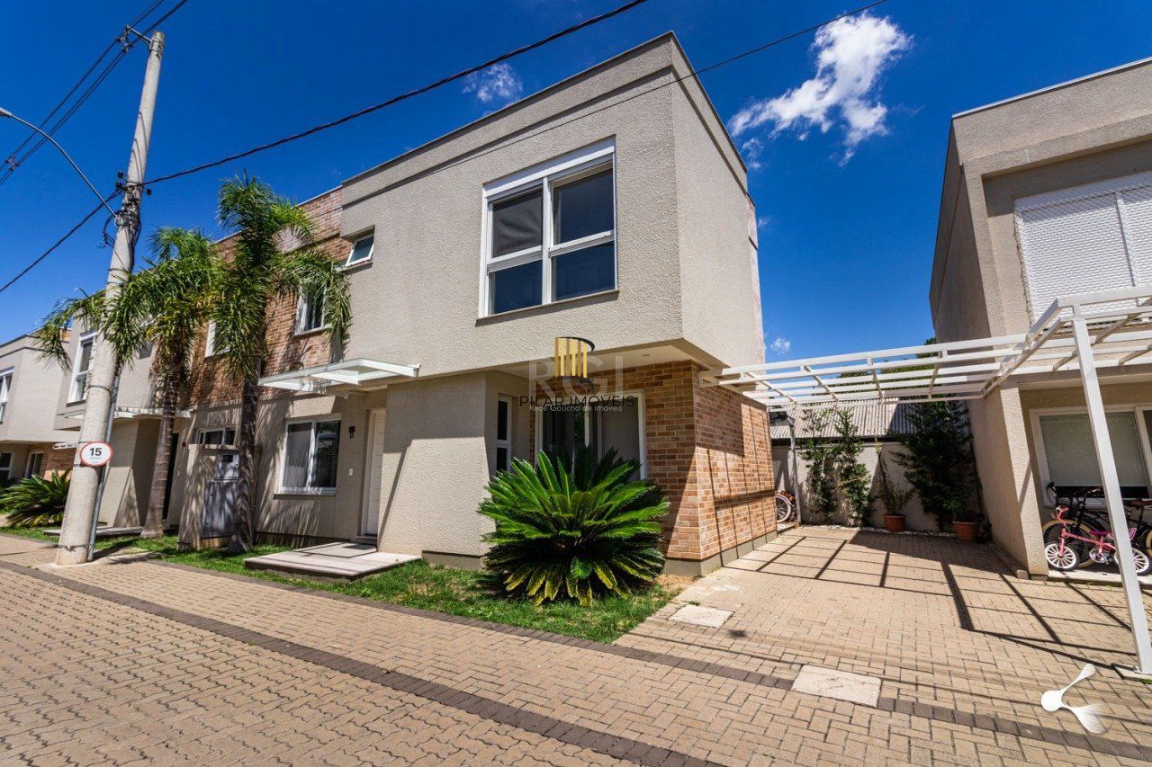 Casa Condominio para Venda - 142,39m², 3 dormitórios, sendo 1 suites, 2 vagas - Vila Nova, Porto Alegre