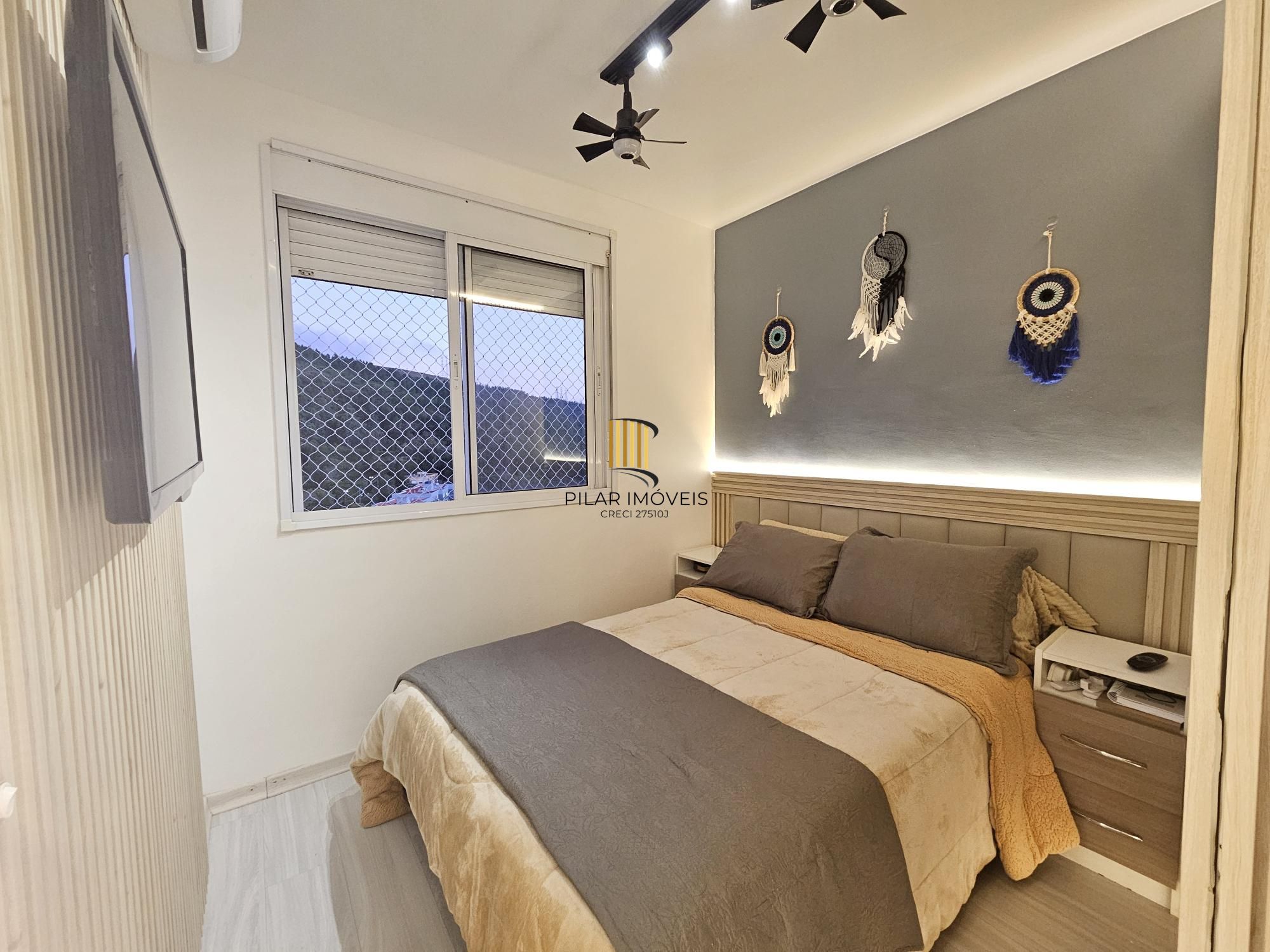 Lindissimo apartamento 2D, 1 vaga, sacada e churrasqueira, Morro Santana, Porto Alegre/RS