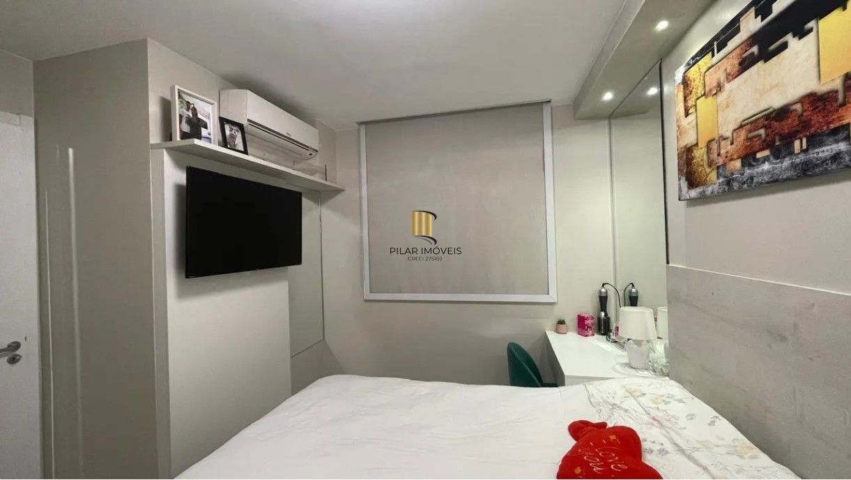 Apartamento com 02 quartos e 01 vaga fixa no Bairro Morro Santana