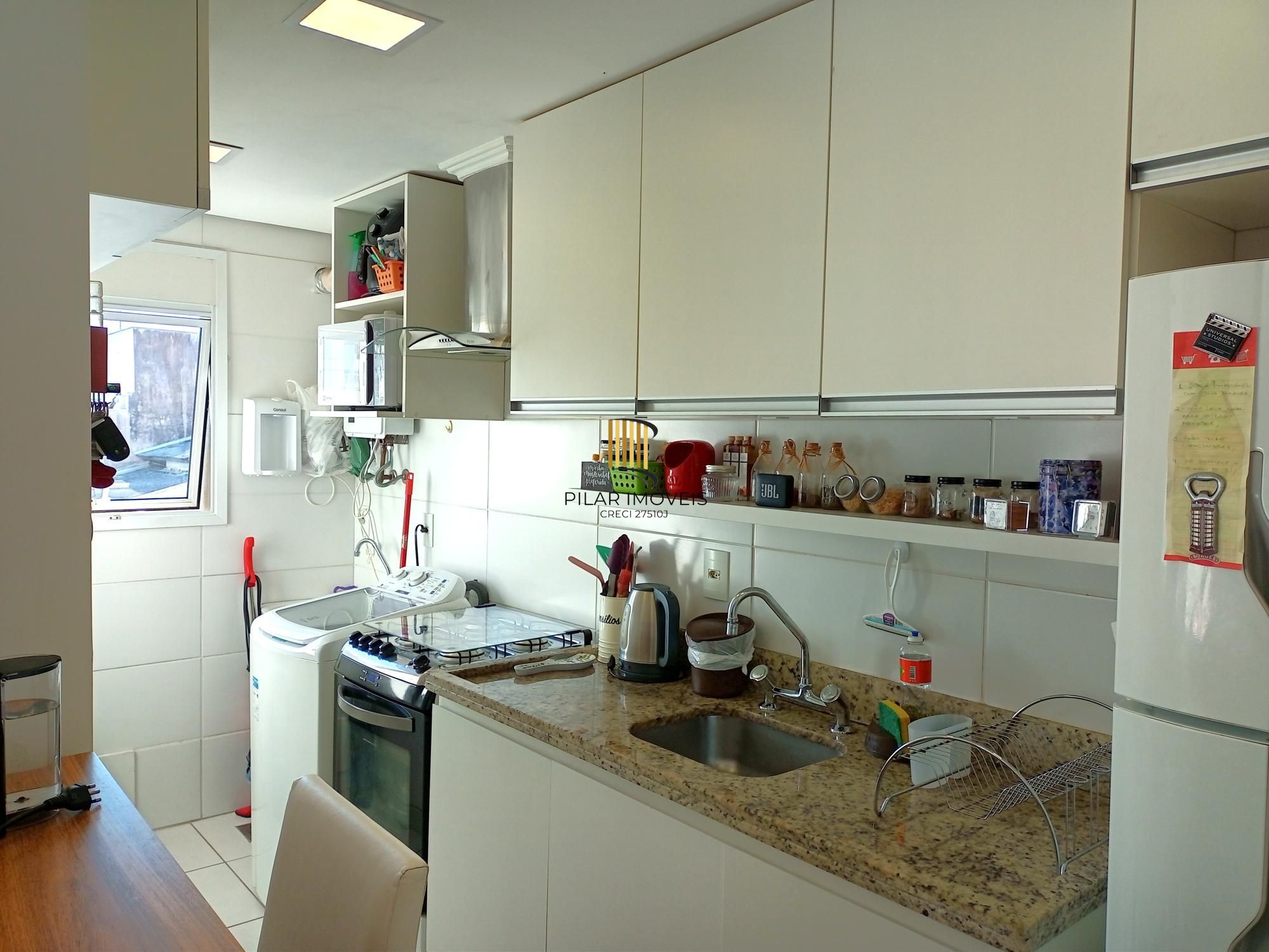 Apartamento 2 Dormitórios (1 Suíte), 64m², Churrasqueira, Vaga Coberta