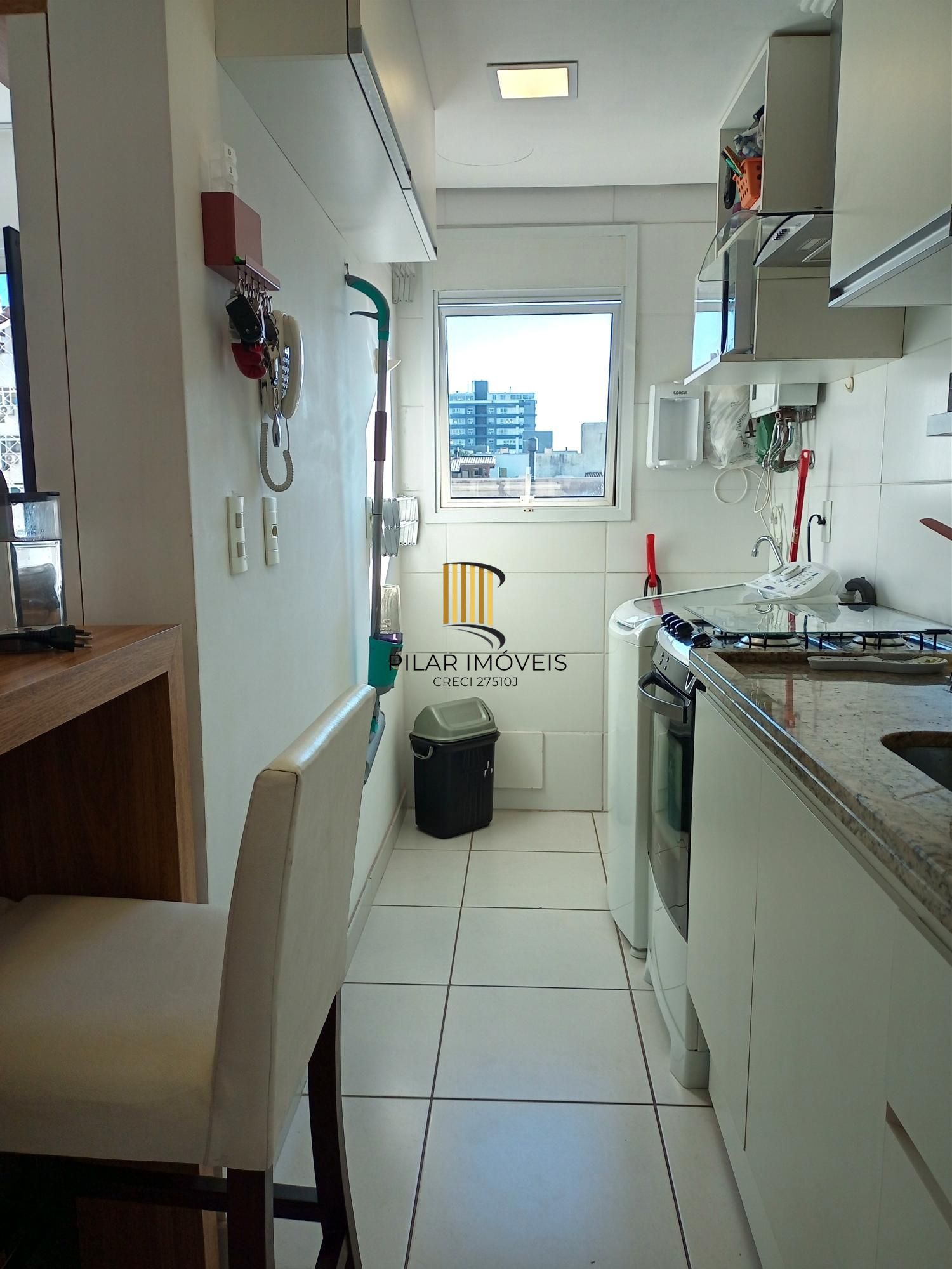 Apartamento 2 Dormitórios (1 Suíte), 64m², Churrasqueira, Vaga Coberta