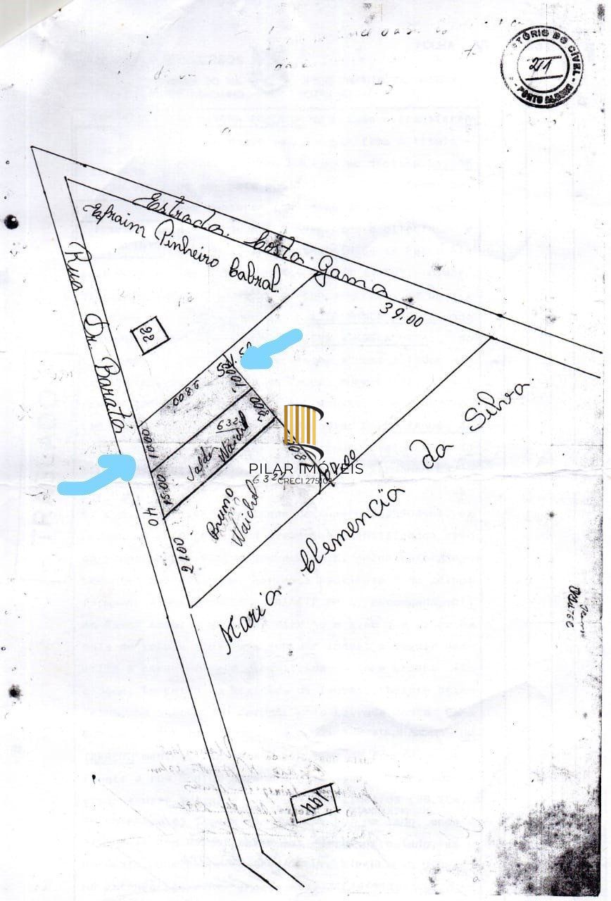 Terreno para Venda - 285m², 0 dormitórios, Vila Nova, Porto Alegre