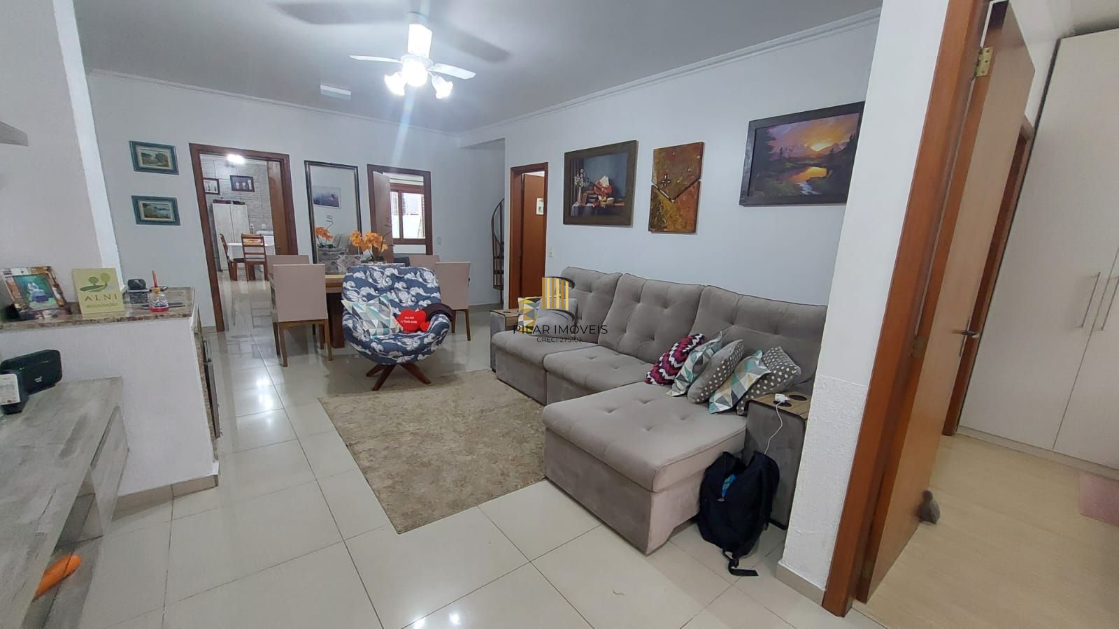 CASA NO LAGOS DE NOVA IPANEMA - 2 QUARTOS E ATELIER NO PISO SUPERIOR
