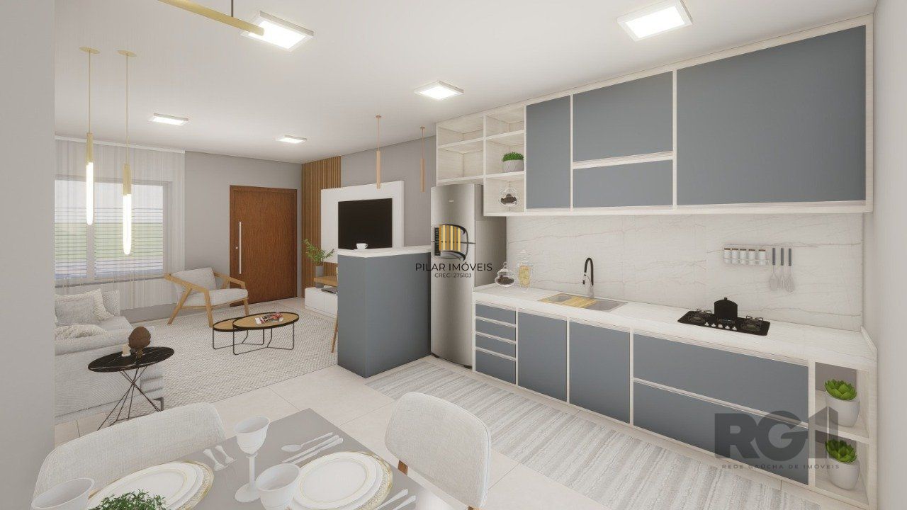 Casa com 2 suítes, sacada, churrasqueira, 1 vaga de garagem, Passo de Torres/SC
