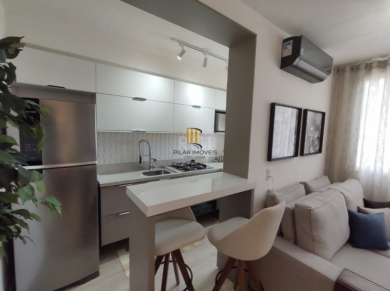 Apartamento para Venda - 48.32m², 2 dormitórios, 3 vagas - Jardim Itu