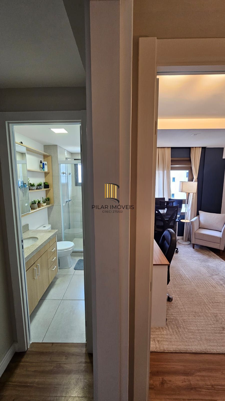 Apartamento de 2 dormitórios 2 suítes , vaga dupla coberta escriturada !