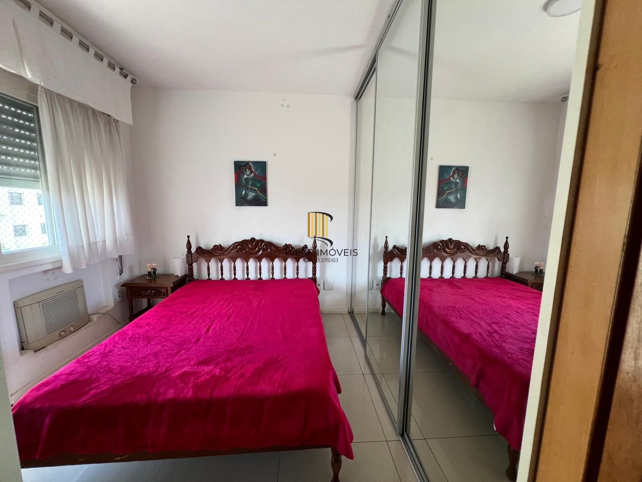 Cobertura 1 dormitorio semi mobiliada no Bairro Santana