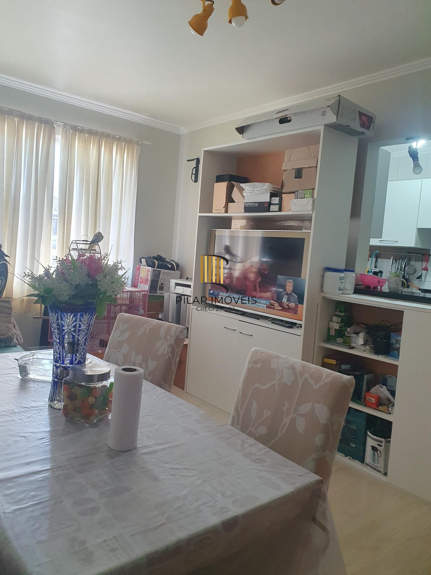 Apartamento com 01 quarto e 01 vaga no Bairro Santo Antônio