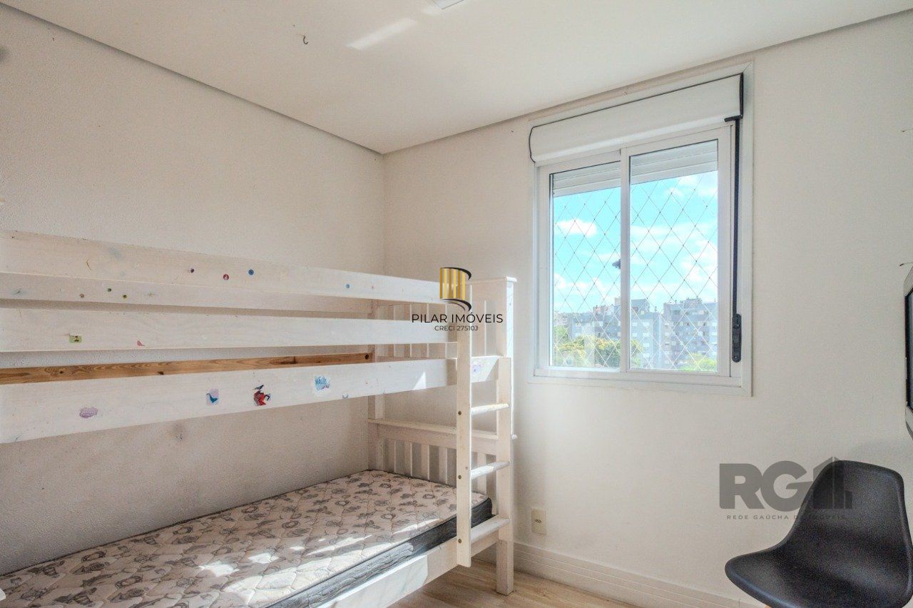 Apartamento para Venda - 61,51m², 3 dormitórios, Cristal