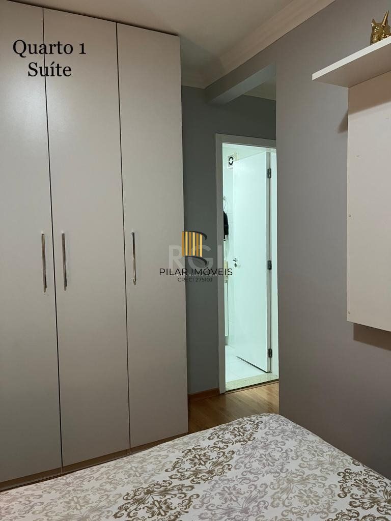 apartamento de 2 dormitórios sendo 1 suíte no bairro Jardim Itu