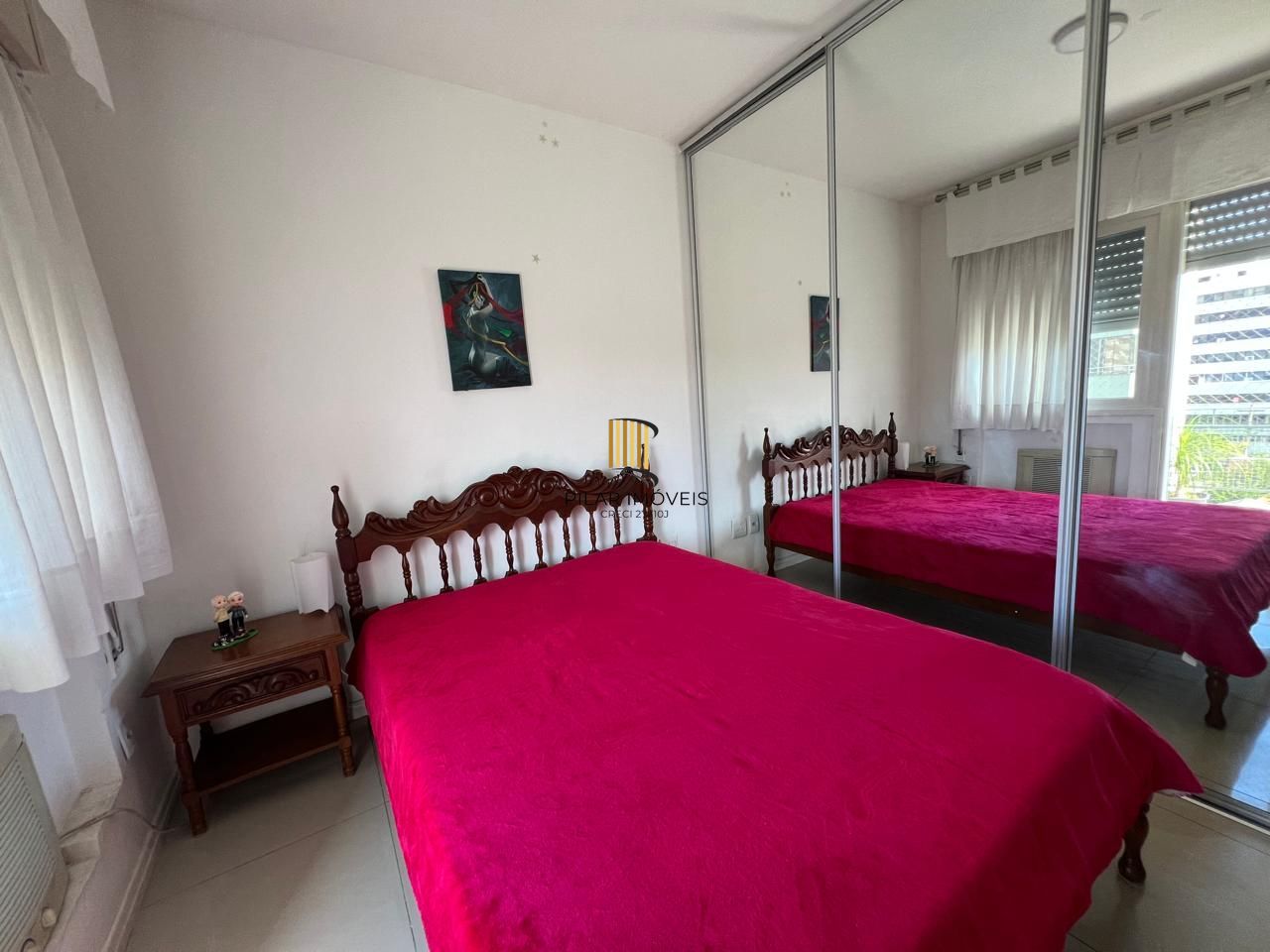 Cobertura 1 dormitorio semi mobiliada no Bairro Santana