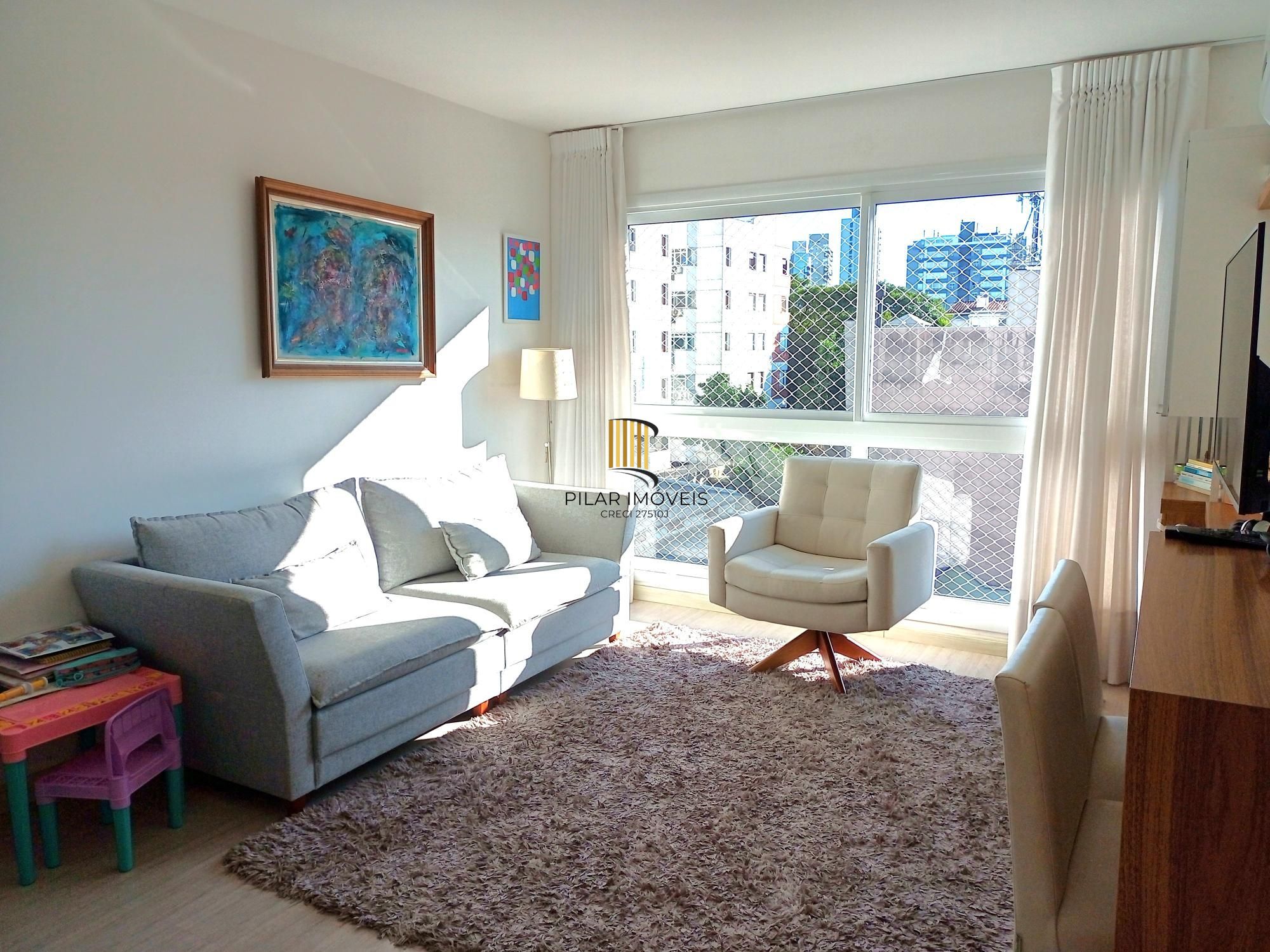 Apartamento 2 Dormitórios (1 Suíte), 64m², Churrasqueira, Vaga Coberta - Pilar Imóveis