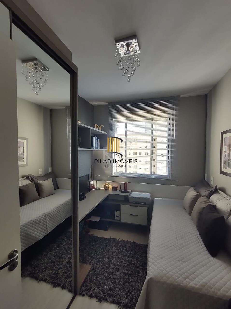 Apartamento para Venda - 48.32m², 2 dormitórios, 3 vagas - Jardim Itu