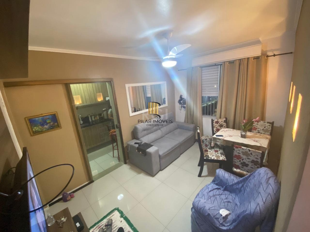 Apartamento para Venda - 47.62m², 2 dormitórios, 1 vaga - Cristal, Porto Alegre