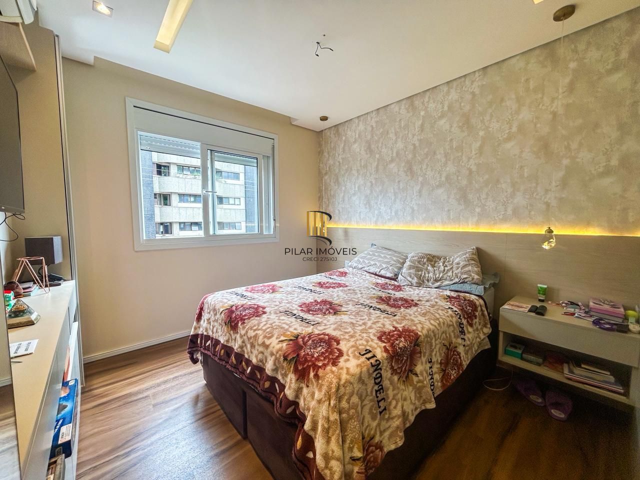 Impecável apartamento 03 dormitórios, 01 suíte - 87m² privativos, condomínio completa infra no Bairro Santa Tereza - Vaga dupla coberta.