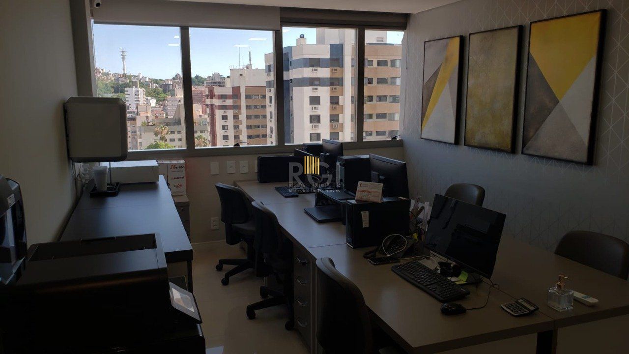 Sala comercial com vista para o Guaíba no Getúlio Vargas Prime Office.