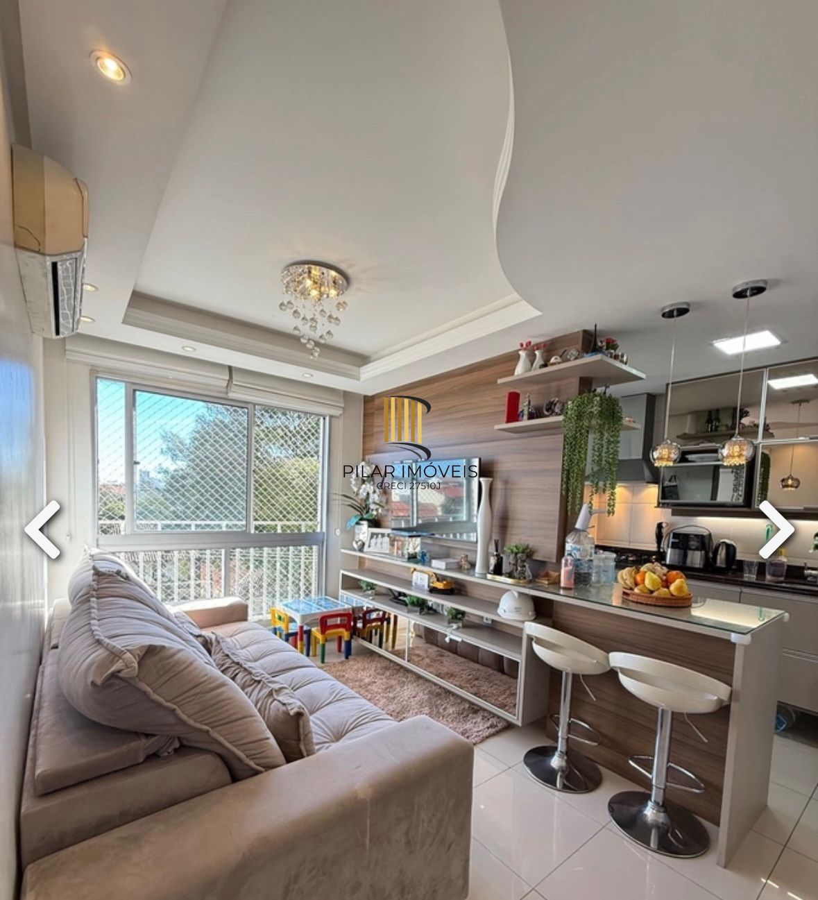 Maravilhoso Apartamento 2D, 1 Banh, 1 Vaga escrit, Jardim Itu, Porto Alegre/RS - Pilar Imóveis