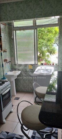 Apartamento de 1 dormitório mobiliado no bairro Santa Tereza