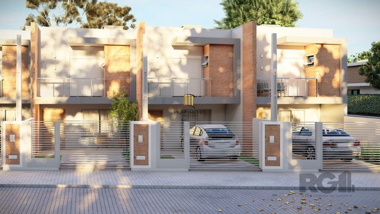 Casa com 3 dormitórios, 1 suíte, sacada, churrasqueira , vaga de garagem, em Passo de Torres/SC