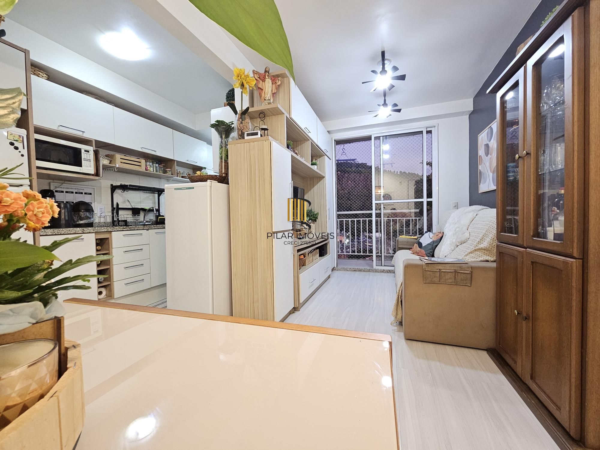 Lindissimo apartamento 2D, 1 vaga, sacada e churrasqueira, Morro Santana, Porto Alegre/RS