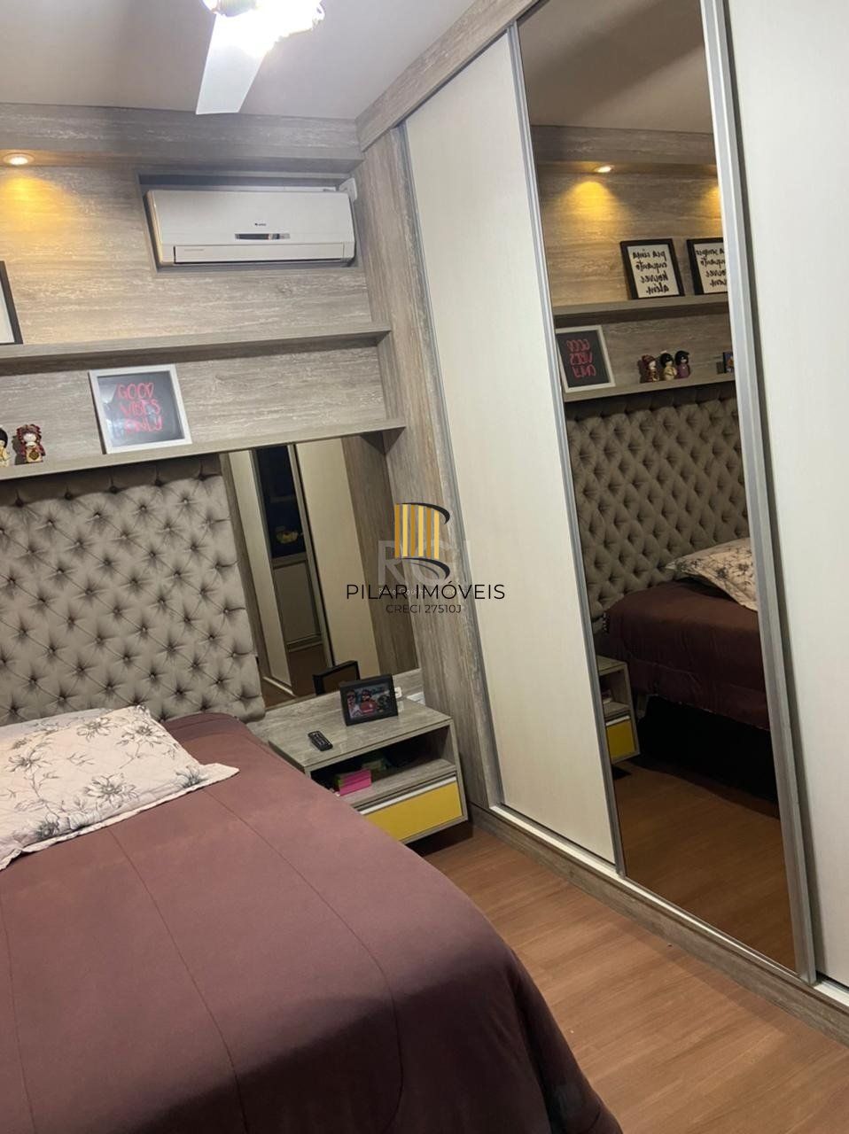 Apartamento para Venda - 72.68m², 2 dormitórios, sendo 1 suites, 1 vaga - Ideal, Novo Hamburgo